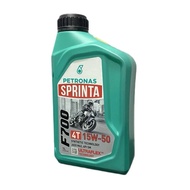 PETRONAS SPRINTA ENGINE OIL F700 4T 15W-50 SEMI SYNTHETIC 100% ORIGINAL