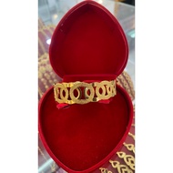Audi Bangel Bracelet Full Back Hook Genuine Crum Material Already Durable Similar to Real Gold