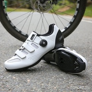 Ready Stock Couple Style Lockable Cycling Shoes Outdoor Cycling Shoes Road Lock Shoes Bicycle Shoes Lace-Free Cycling Shoes Rotating Button Mountain Cross Country Shoes Couple Spor
