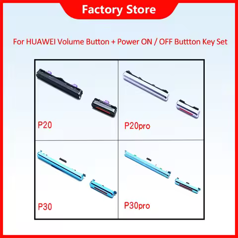 1PCS For HUAWEI P20 P20 PRO P30 huawei P30 pro SIde Volume Button + Power ON / OFF Buttton Key Set R
