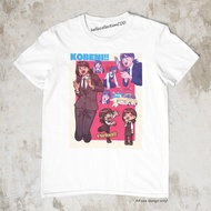 tshirt White T-Shirt Anime Shirt Chainsaw Man-Kobeni Cool Plain T-Shirt_25(S-5XL)