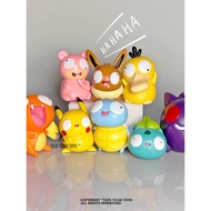 Cute Pokemon Yusan Silly Yusan Four Silly Pikachu Jenny Turtle Frog Seed Little Fire Dragon Pi Silly