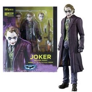 年度爆款蝙蝠俠黑暗騎士SHF小丑希斯萊杰Joker可動人偶手辦模型盒裝擺件