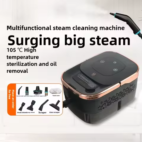 High temperature and high pressure steam cleaner, multi-functional cleaner, household small 1250ML w
