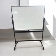 Double sided magnetic whiteboard 90cm x 120