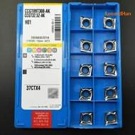 LeeandHan ตัวแทรก CNC H01 CCGT09T308-AK สำหรับเครื่องกลึงใบมีดอะลูมิเนียมกลึง H01 10ชิ้น