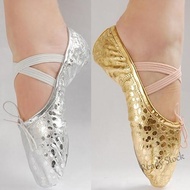 【hot sale】 ℗¤ C39 Women Girl Princess Faux Leather Ballet Dance Shoes A