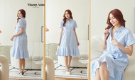 A052 ชุดคลุมท้องให้นม ใส่ทำงาน แบรนด์ MamyAnn ♥ พร้อมส่ง!! มีโค้ดส่วนลด ชุดคลุมท้องใส่ทำงาน ชุดคลุมท