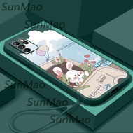 เคสโทรศัพท์ OPPO Reno 6 Z 5G ออกแบบใหม่ปกกระต่ายน่ารัก