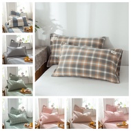 Washed Cotton Pillowcase, Pillow Case Cotton, pillow cover, Pillowcase 30x50cm 40x60cm 48x74cm, Cott