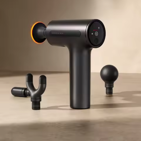 XIAOMI Hot Compress Fascia Gun H3 Portable Muscle Massage Gun 25kg Thrust Brushless Motor 4 Massage 