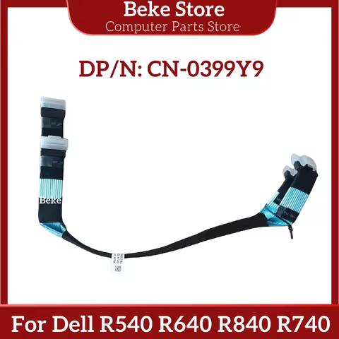 Beke New Original For Dell R540 R640 R840 R740 Workstation Power Supply Cable 0399Y9 399Y9 CN-0399Y9