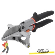 PA-HOME Miter Shears, 240mm/ 9.45in Length 22.5-45Degrees Adjustable Trunking Multi Angel Scissors, 