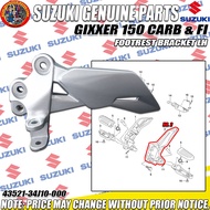 GIXXER 150 CARB & FI FOOTREST BRACKET LEFT (SGP)