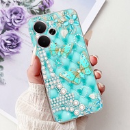 เคสสำหรับ Realme 14 5G Realme 14 T RMX5078ใหม่ฝาครอบพิมพ์ภาพสุดหรูเคสโทรศัพท์บางนุ่มสำหรับ Realme 14
