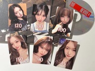 出IVE小卡 YETIMALL香港簽售卡 Yujin小卡 Gaeul小卡 Rei小卡 Wonyoung小卡 Liz小卡 Leeseo小卡