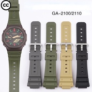 CC Replace Watchband For Casio G-Shock GA-2100 GA-2110 GM-2100 Men Watch Strap Quick Release Gshock 