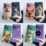 New Hot For iPhone 12 Pro Max 12Pro 12ProMax Casing Cute Cartoon Flowers Liquid Silicone Soft TPU Sh