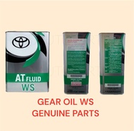 ORIGINAL TOYOTA ATF WS AUTO OIL ( 08886-02305 ) FREE MILAEGE STIKER