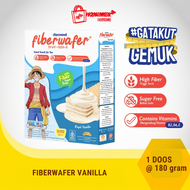 Diasweet Fiberwafer Vanilla 180Gr