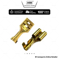 Terminal Clip (HX-1972) Brass Terminal Wire Clip | Car Wiring Terminal Clip (FEMALE) (1pcs)