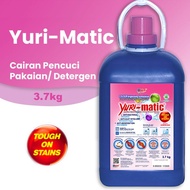 Yuri Matic Liquid Detergent / Deterjen Cair Pakaian - Jerigen 3.7 kg
