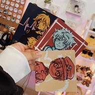 [ Meliodas Killua Hanako-kun ] 7 Deadly Sins Hunter x Hunter Toilet Bound Hanako-kun Fan Art Print A