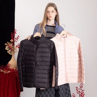 【ICare】基本款 百搭速暖蓬領輕羽絨外套 - 3色(M-L) | 女羽絨