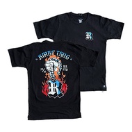 RMBL KAOS / TSHIRT LOGO THUG BLACK / TS LGTHG BK