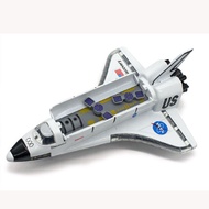 Classic Shuttle Space Us Replica Diecast Model Toy With Pull Action Ship Rocket Feature