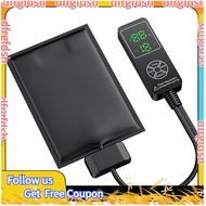 【D&F】5W Reptile Heat Pad with Digital Thermostat & Timer 7 X 5Inch Reptile Heating Pad Tank Heater T