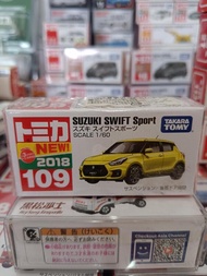 TOMICA NO.109絕版SUZUKI SWIFT SPORT 新車貼