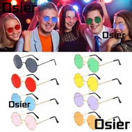 OSIER Round Sunglasses Disco Retro Hippie Circle Glasses