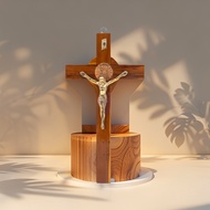 BENEDICTS HANGING CROSS BENEDICT WALL CROSS/ CATHOLIC HANGING CROSS/ JESUS CROSS/ BENEDICT CROSS/