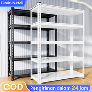 Rak susun serbaguna Rak Besi Susan 100% Besi 200CM/Rak Susun Besi Serbaguna/Rak Besi Siku 6 Susun