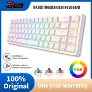 RK ROYAL KLUDGE RK837/G68 Hotswap 3 Mode Mechanical Mini Wireless Keyboard With 60 Percent RGB Backlit