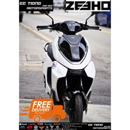 EV BIKE ZEEHO AE4 EV SMART SCOOTER ELECTRIC WHITE *(NEW-UNREGISTER) SUPER OFFER PROMOSI CLEAR STOCK