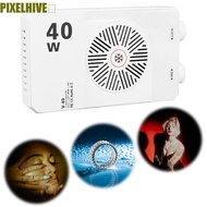PIXELHIVE​ RGB LED Camera Light, 40W 2800-9000K Mini LED Video Lamp, Lightweight CRI/TLCI 90+ FX 8 M