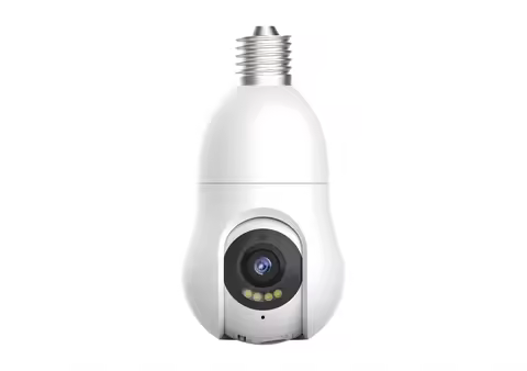2MP 1080P Tuya/Yoosee APP Full Color E27 Lamp Head Socket IP Camera AI Humanoid Detection Home Secur