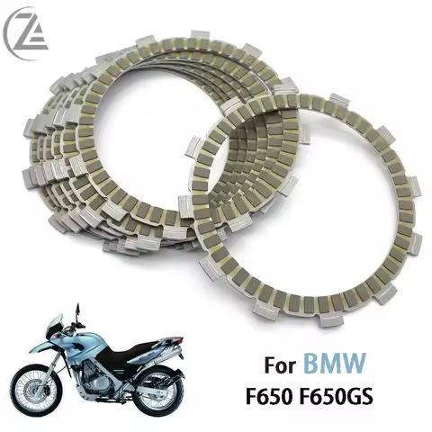 ACZ 650CC Motorcycle Paper Based Clutch Friction Plate Kit fit for BMW F650 F650GS F 650 GS R13 2001