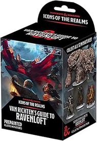WizKids D&D Icons of The Realms Miniatures: Van Richten's Guide to Ravenloft (Set 21) 8 Ct. Booster 