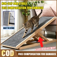 Dog ramp Wood Adjustable Ladder Pet stairs Pet Ladder Portable Pet Ramps Adjustable Ladder Foldable 