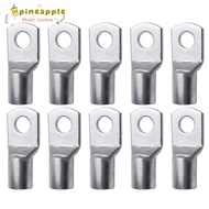 PINEAPH 10Pcs Wire Nose Terminal Crimp 16-35mm2 SC16-6 SC25-6 SC35-6 Tinned Copper SC Type