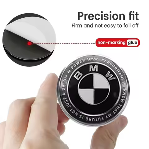 4Pcs 56/60/65MM Car Wheel Hub Cap Center Sticker Emblem Auto Badge Decal Accessories For BMW G30 F02