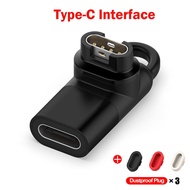 Type C/Micro USB/IOS Female To 4pin Watch Charger Converter Adapter For Garmin Fenix 6/6X/5 Plus/5X/5X Garmin forerunner255/255S/955 945 245M Vivoactive 3 4 Converters