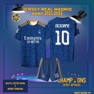 Custom Fantasy Football Jersey R341 M4dr1d Aw4y 2024 2025 – Full Printing Dryfit Milano | Name & Num
