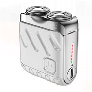 Portable Rotary Double Ring Electric Shaver Razor Travel Magnetic Electric Razor