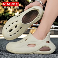 VMAL รองเท้าแตะกลางแจ้งฤดูร้อนของผู้ชายระบายอากาศและป้องกันการลื่นนักเรียนรองเท้าแตะกีฬาโรงเรียนที่ม