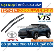 High-end 3-section wiper, K2 windshield wiper for Toyota Corolla Cross, bag Toyota Corolla Cr.oss wi