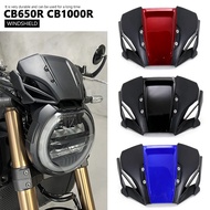 Motorcycle Windshield For Honda CB650R CB1000R CB 650R 1000R 2018-2023 Sport Windshield Wind Deflect